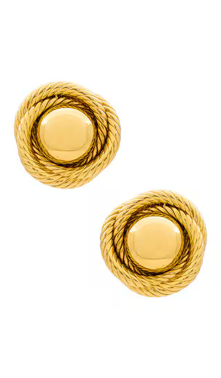 Naomi Earrings in Gold | Revolve Clothing (Global)