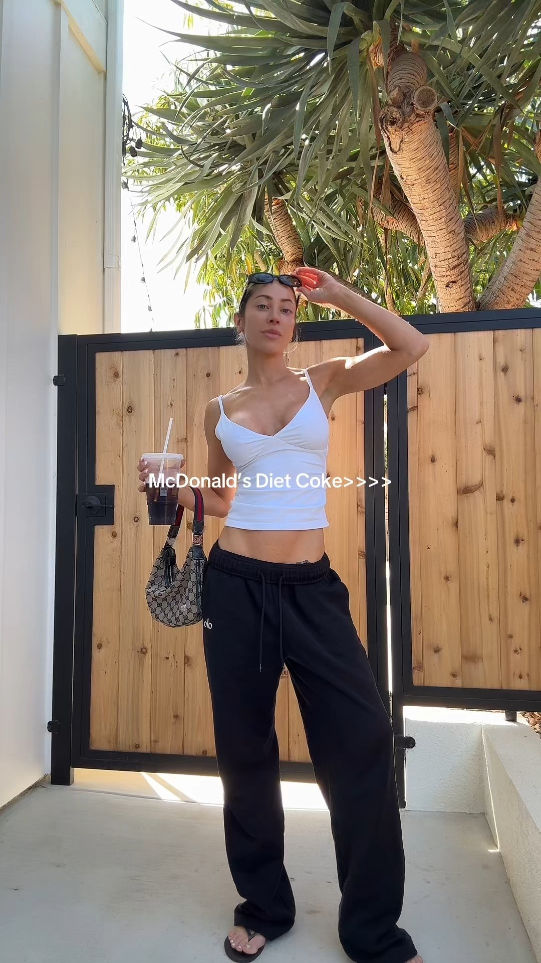 I have xs in the alo sweats! Top size s. 

#LTKdayinmylife