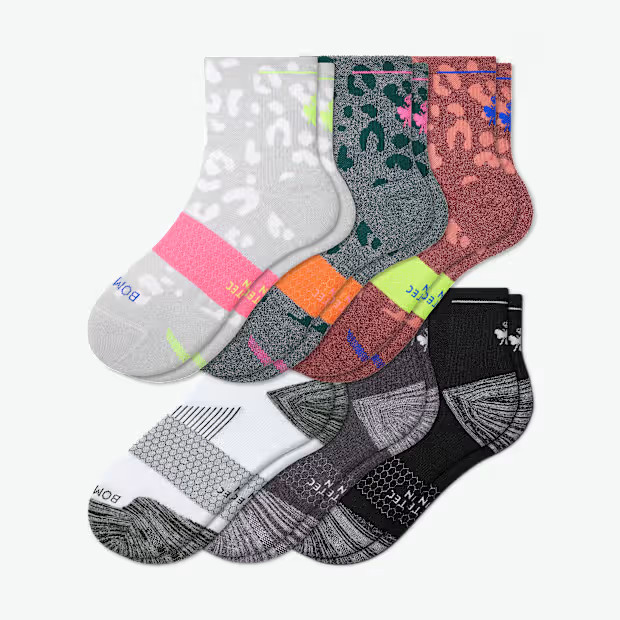 Women's Running Quarter Sock 6-Pack | Bombas