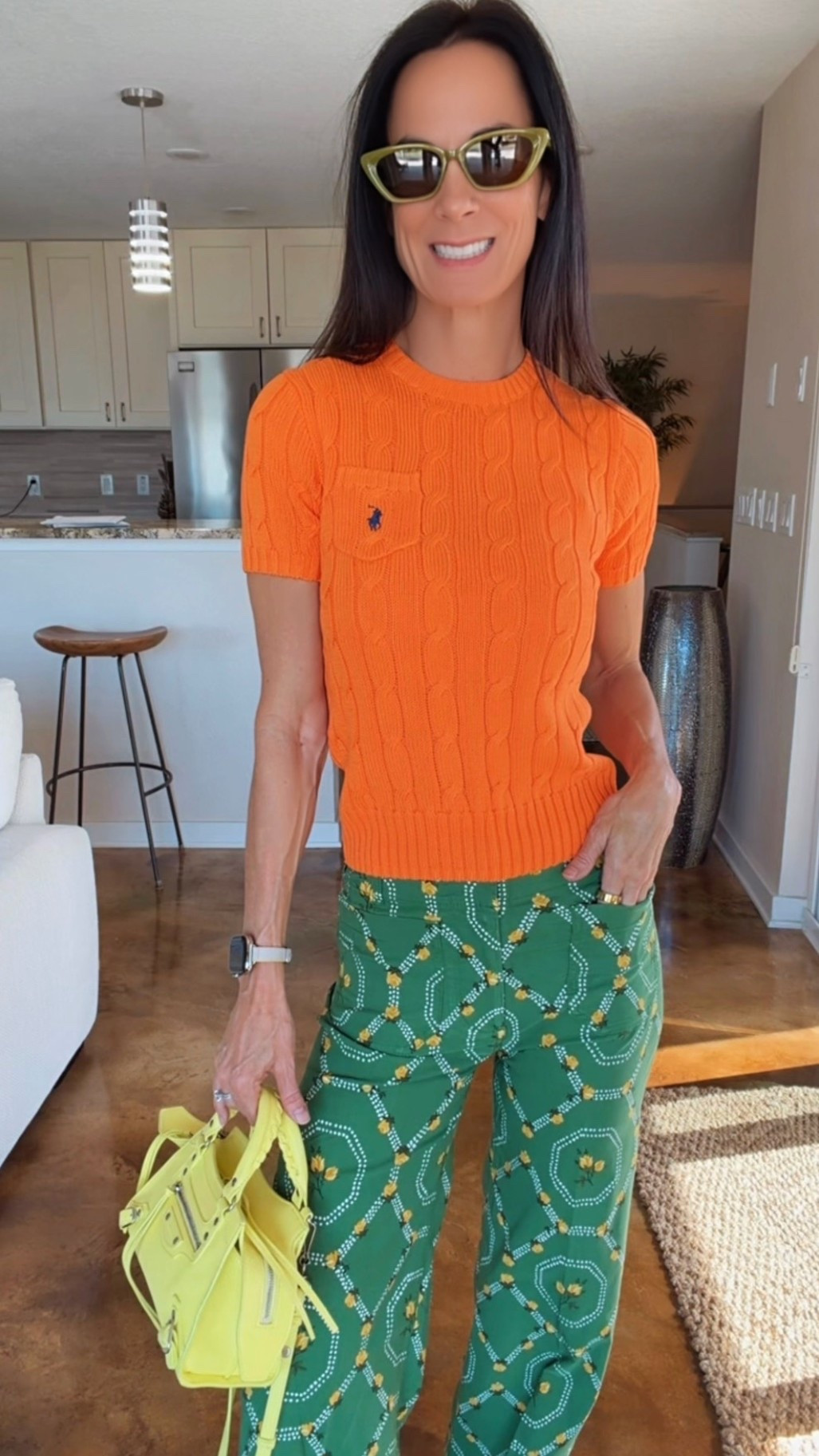 Bright, bold, and a little unexpected… just how I like it 💚🍊✨

Spring is officially calling and she said wear the color.
This combo? Playful, polished, and just enough statement to turn heads without even trying.

Proof that mixing color isn’t complicated… it’s confidence 💁🏼‍♀️

Wearing XS in sweater and 23 in pants!

#SpringStyle #ColorfulOutfits #OOTDStyle #ElevatedCasual #NicoleColeeStyle




#LTKdayinmylife #LTKootd #LTKgrwm