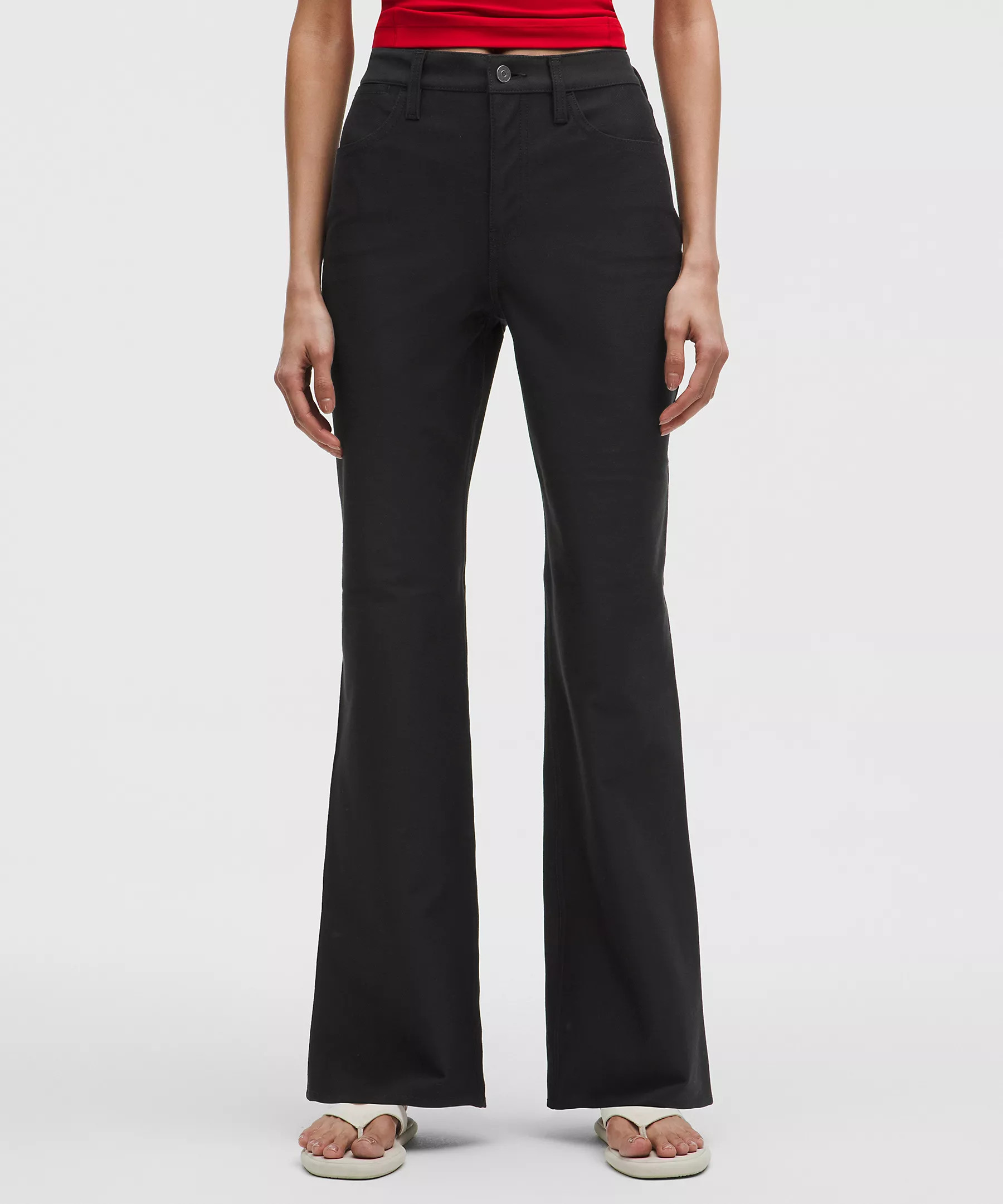 EasyFive High-Rise Subtle-Flare Pant | lululemon (CA)