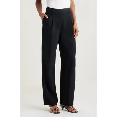 Open Edit The Curator Trousers in Black at Nordstrom, Size 10 | Nordstrom