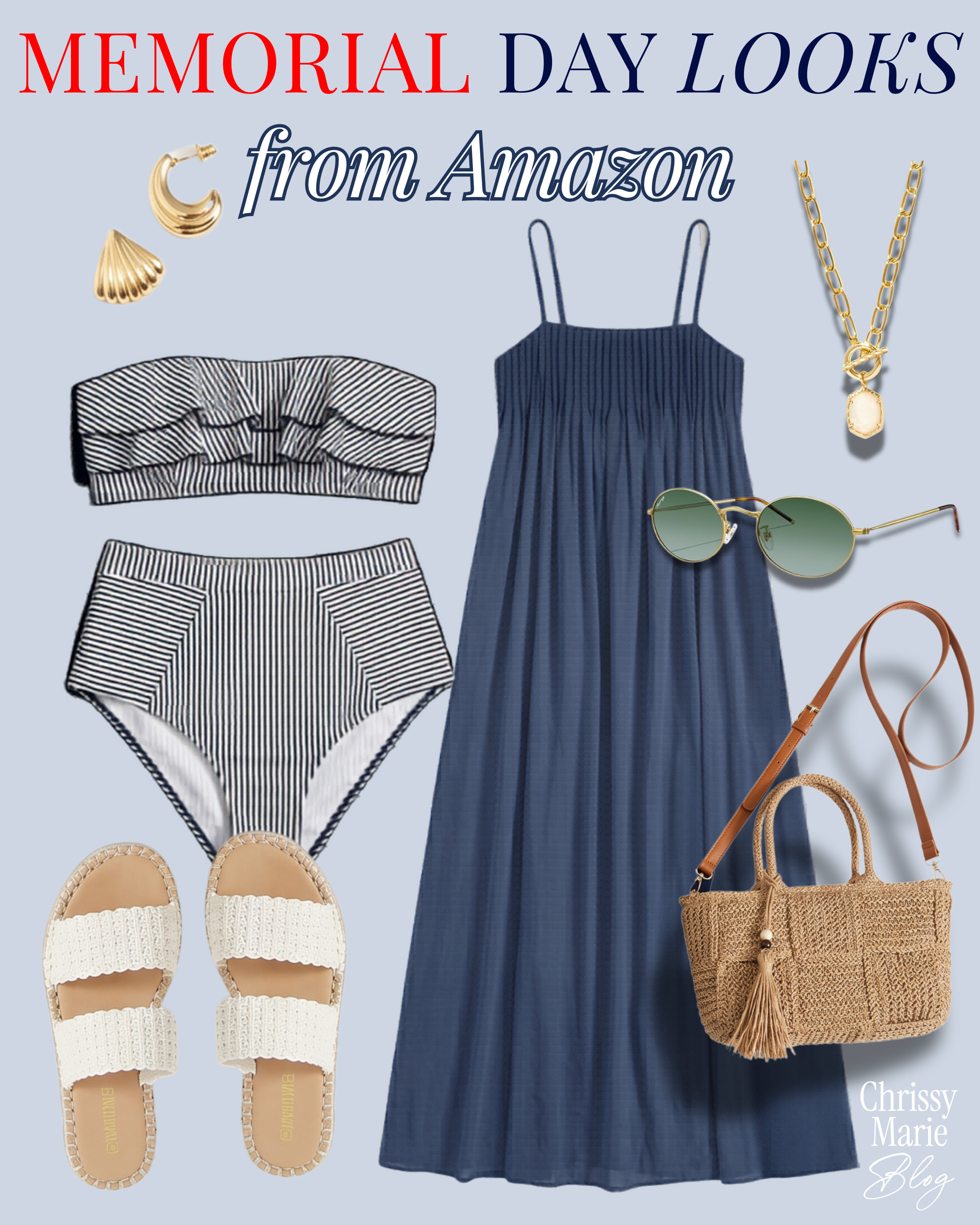 What to wear on Memorial Day weekend — affordable Amazon finds that are festive, cute and completely shoppable right now. 

 #LTKgrwm #LTKootd #LTKSwim