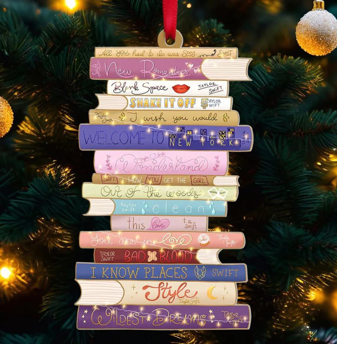 Taylor Christmas Ornament Shape Albums as Books Custom - Etsy | Etsy (US)