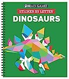 Brain Games - Sticker by Letter: Dinosaurs (Sticker Puzzles - Kids Activity Book)     Spiral-boun... | Amazon (US)
