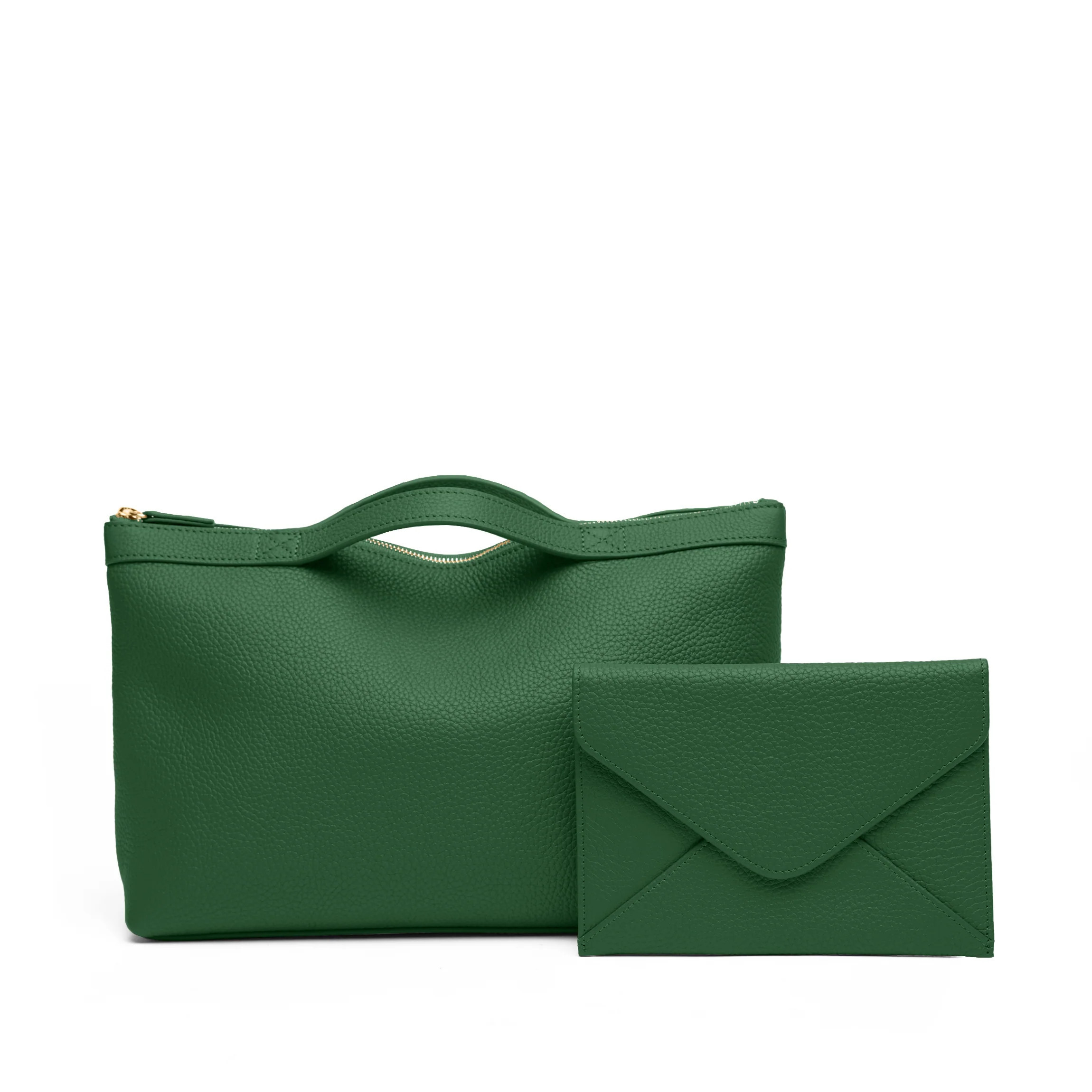 Mahjong Carrier Set Fairway Green | Leatherology