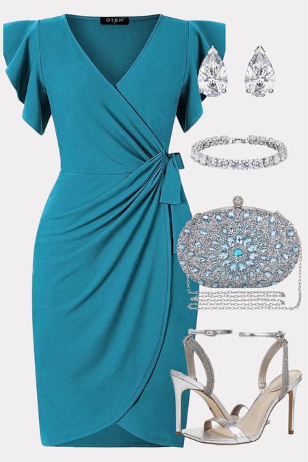 Summer wedding guest outfit idea in blue and silver from Amazon.

#weddingguestdress #cocktaildress #silversandals #summeroutfit #vacationoutfit

#LTKwedding #LTKstyletip #LTKSeasonal