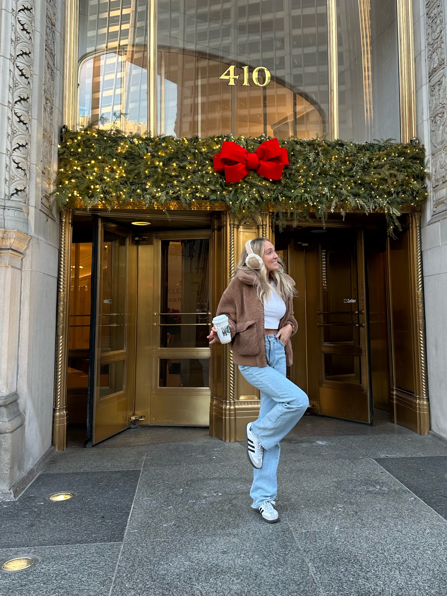 Winter outfit idea! Jacket on sale (wearing M) and ear muffs amazon! 

#LTKHoliday #LTKSeasonal