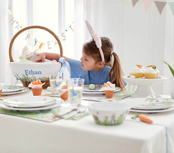 Peter Rabbit™ Easter Basket Liners | Pottery Barn Kids