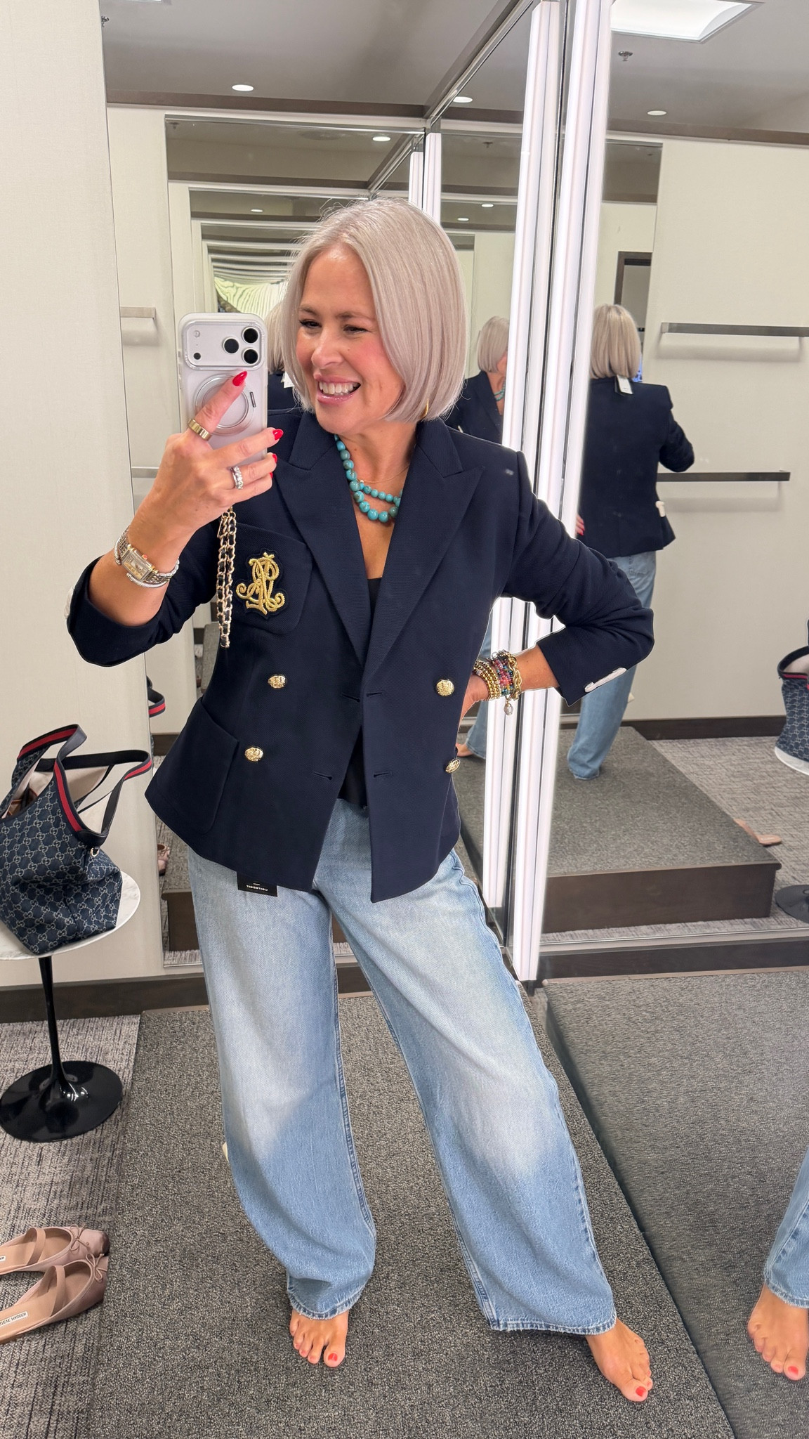 Such a cute blazer!! and one of my fav pair of jeans! nordstrom, nordstrom sale, anniversary sale, fashion, outfits, beauty, sale, denim, tops, dresses, home, inspo

#LTKootd #LTKSeasonal #LTKSaleAlert