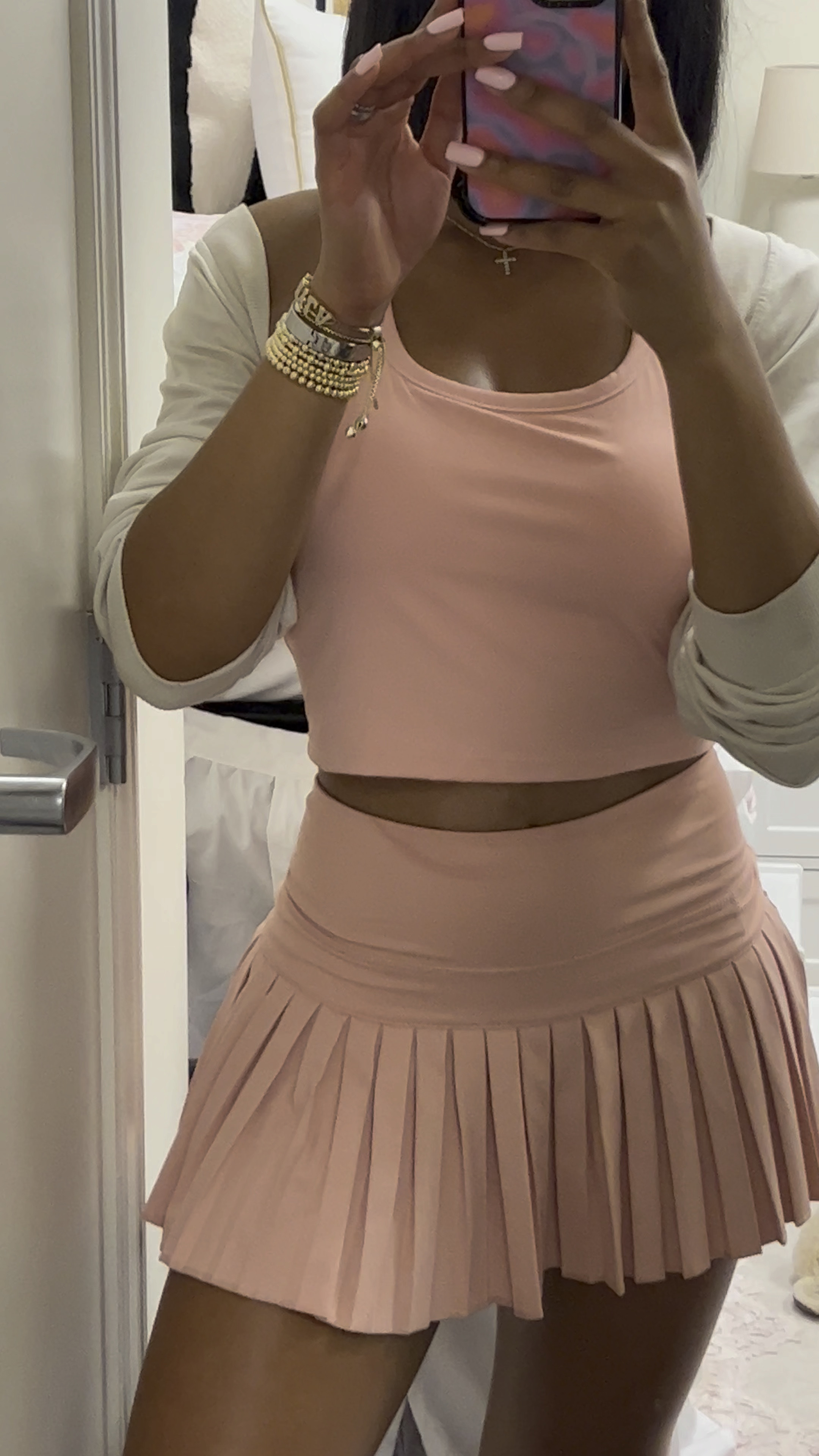 love a cute skirt set🎀