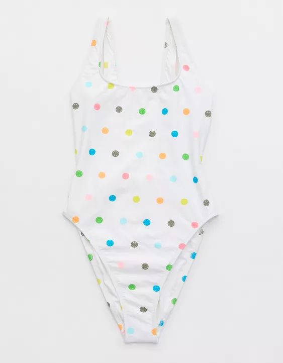 Aerie Smiley® Babewatch One Piece Swimsuit | Aerie
