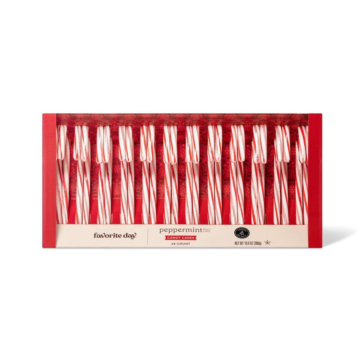 Holiday Peppermint Candy Canes - 24ct/11.4oz - Favorite Day™ | Target