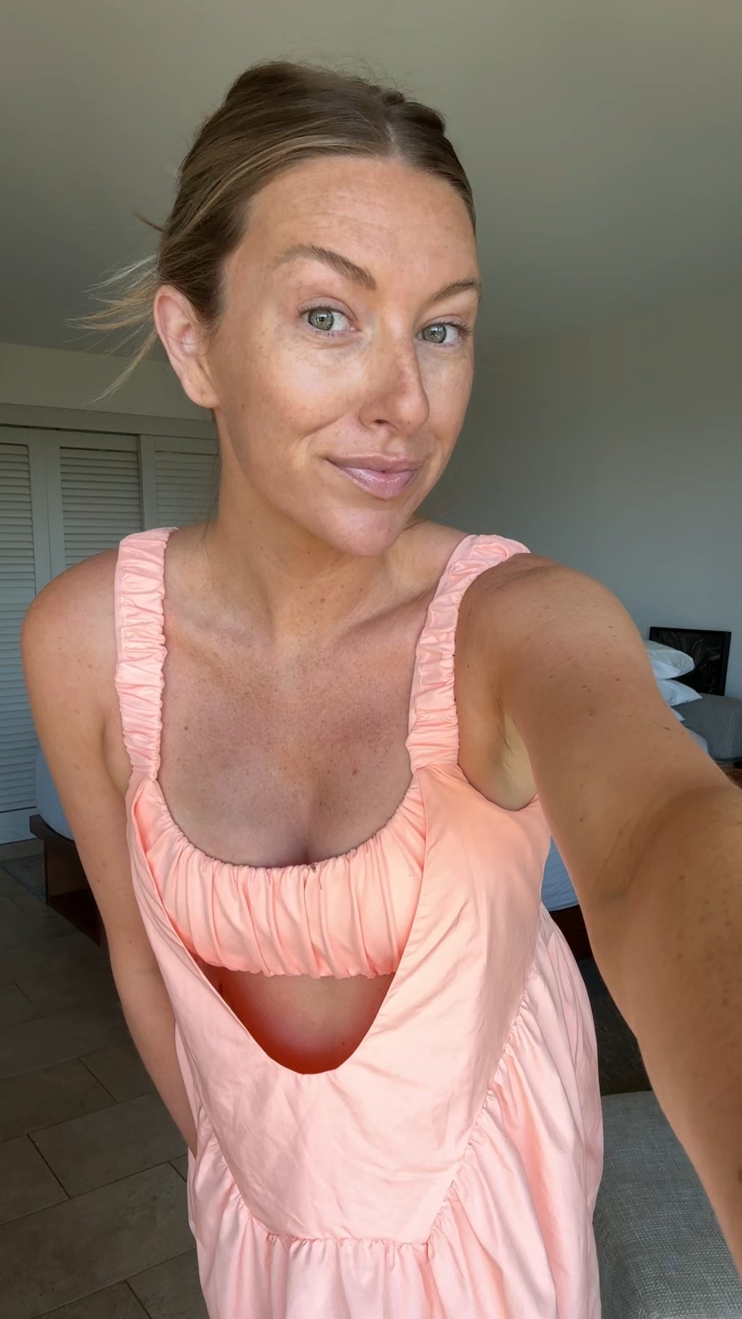 Morning walk outfit in Hawaii! Love this active dress! I’m wearing a small 
