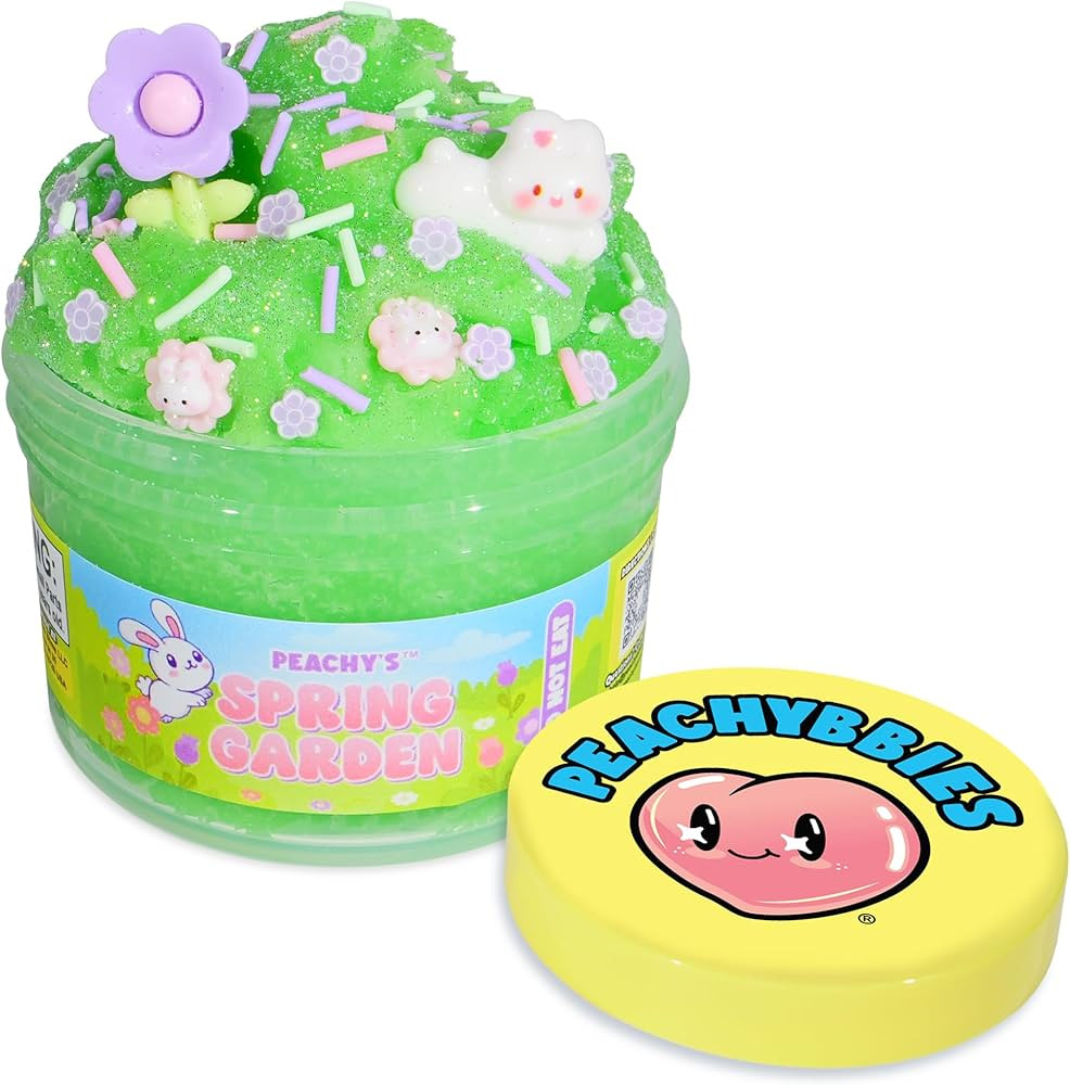 Peachybbies Spring Garden Cloud Slime - Made in USA Premium, 100% Authentic, 7 oz., Scented for K... | Amazon (US)