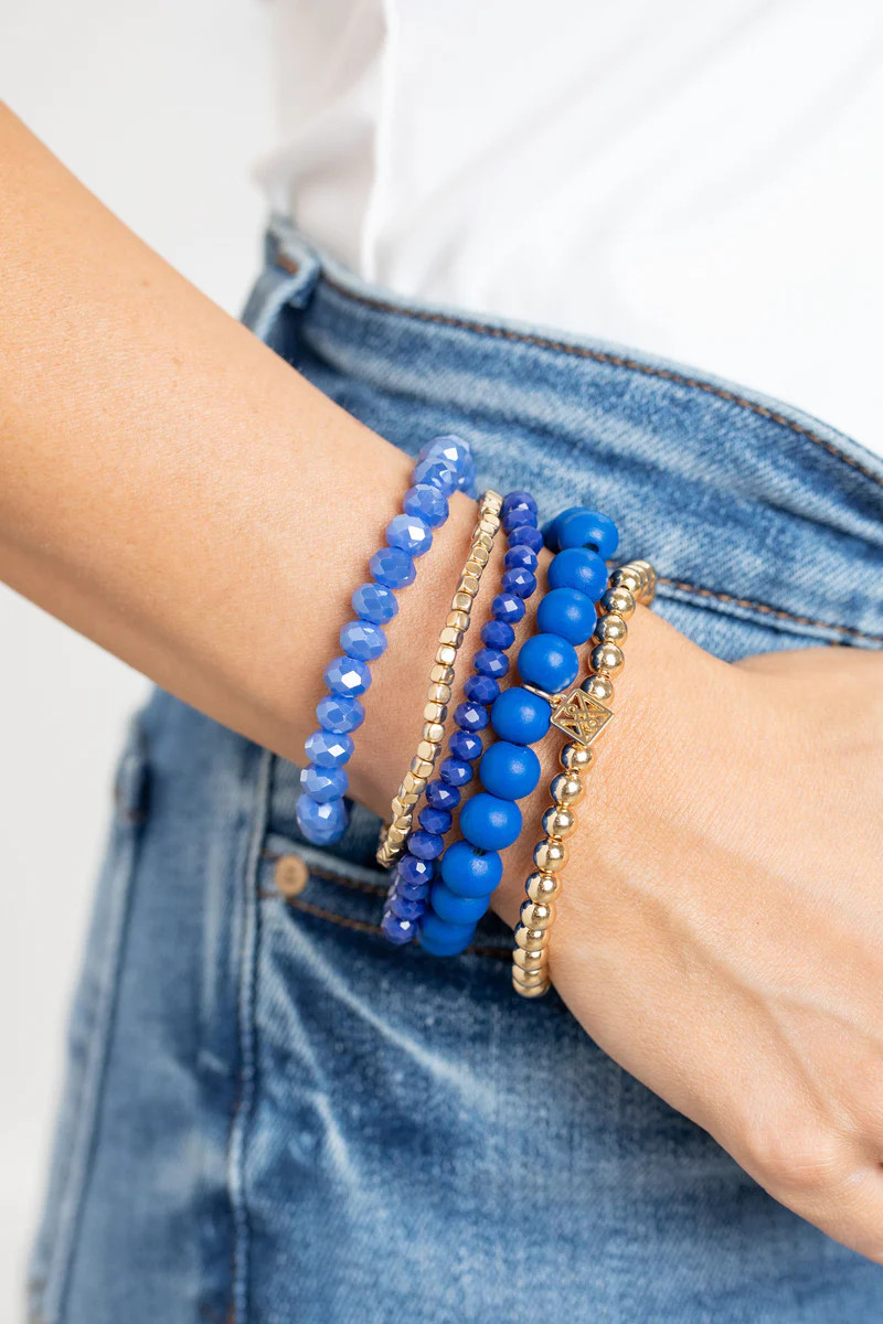Mandy Bracelets- Blue | Avara