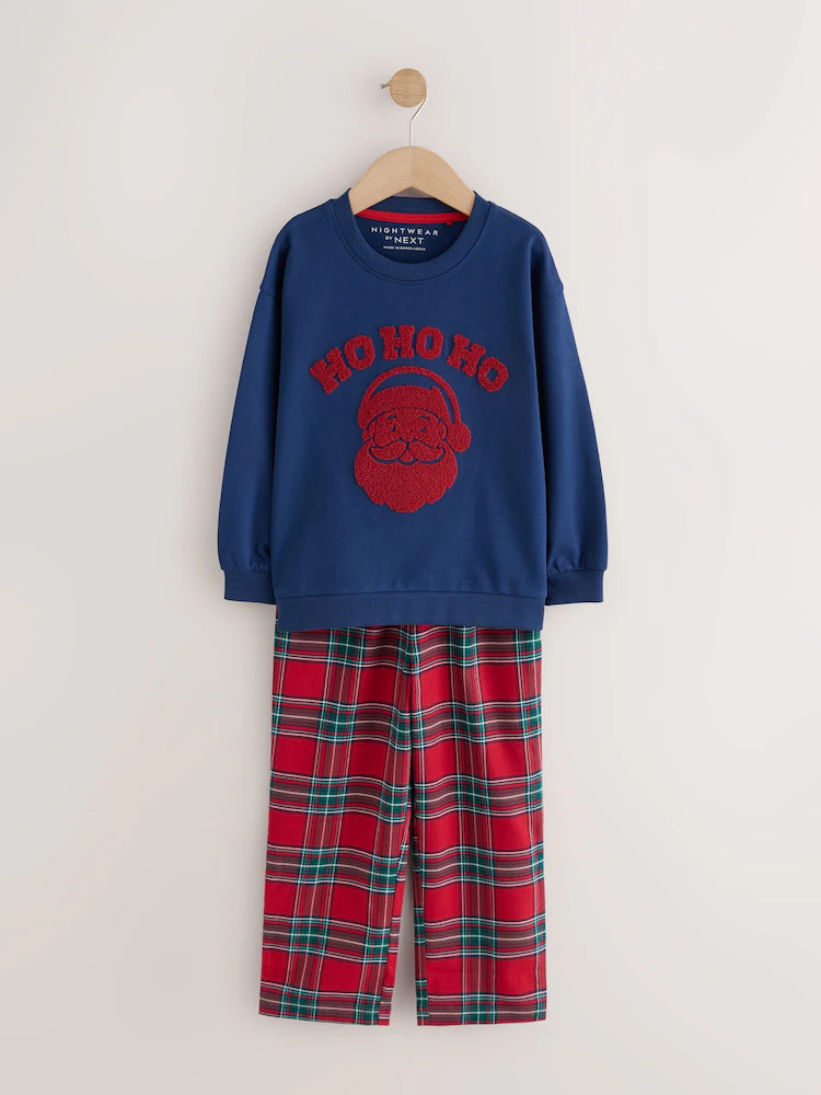 Red/Green Check Christmas Pyjamas Set (3-16yrs) | Next EU