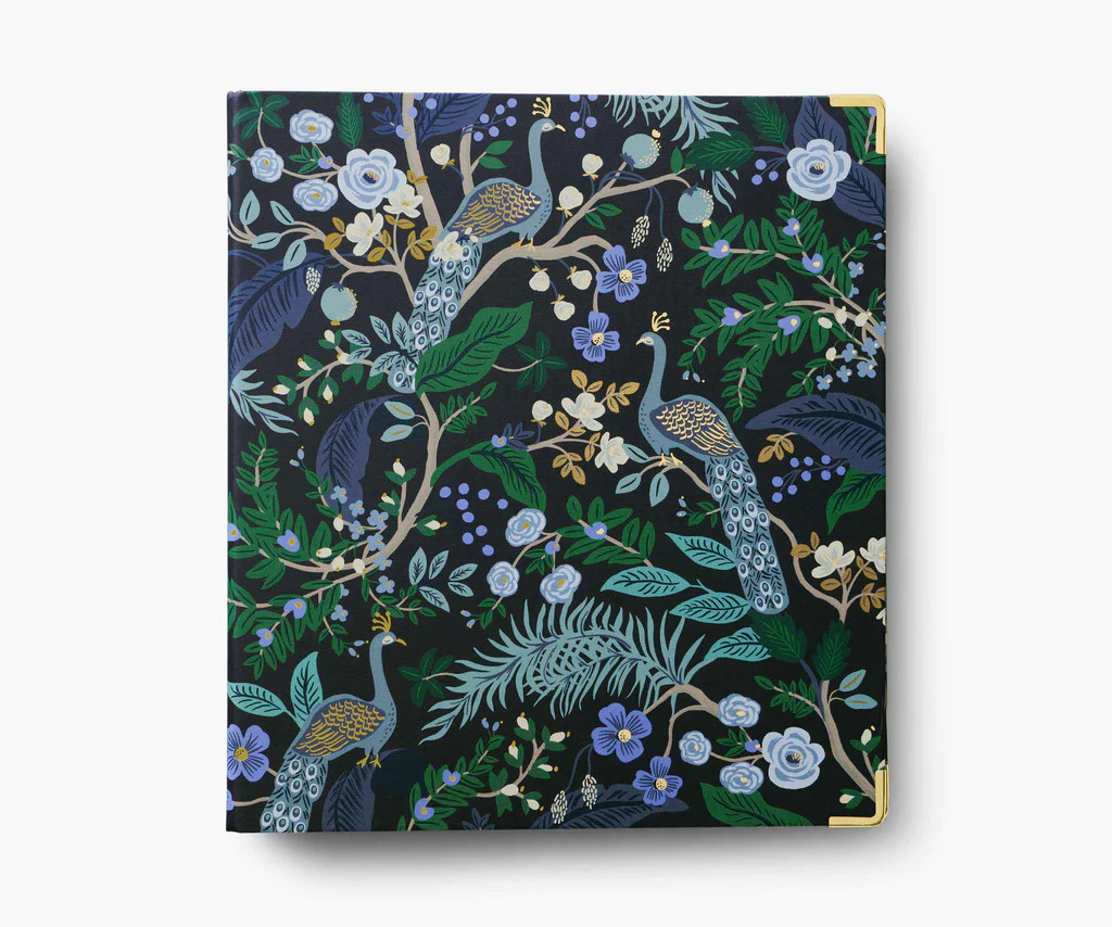 Classic Binder - Peacock | Rifle Paper Co.