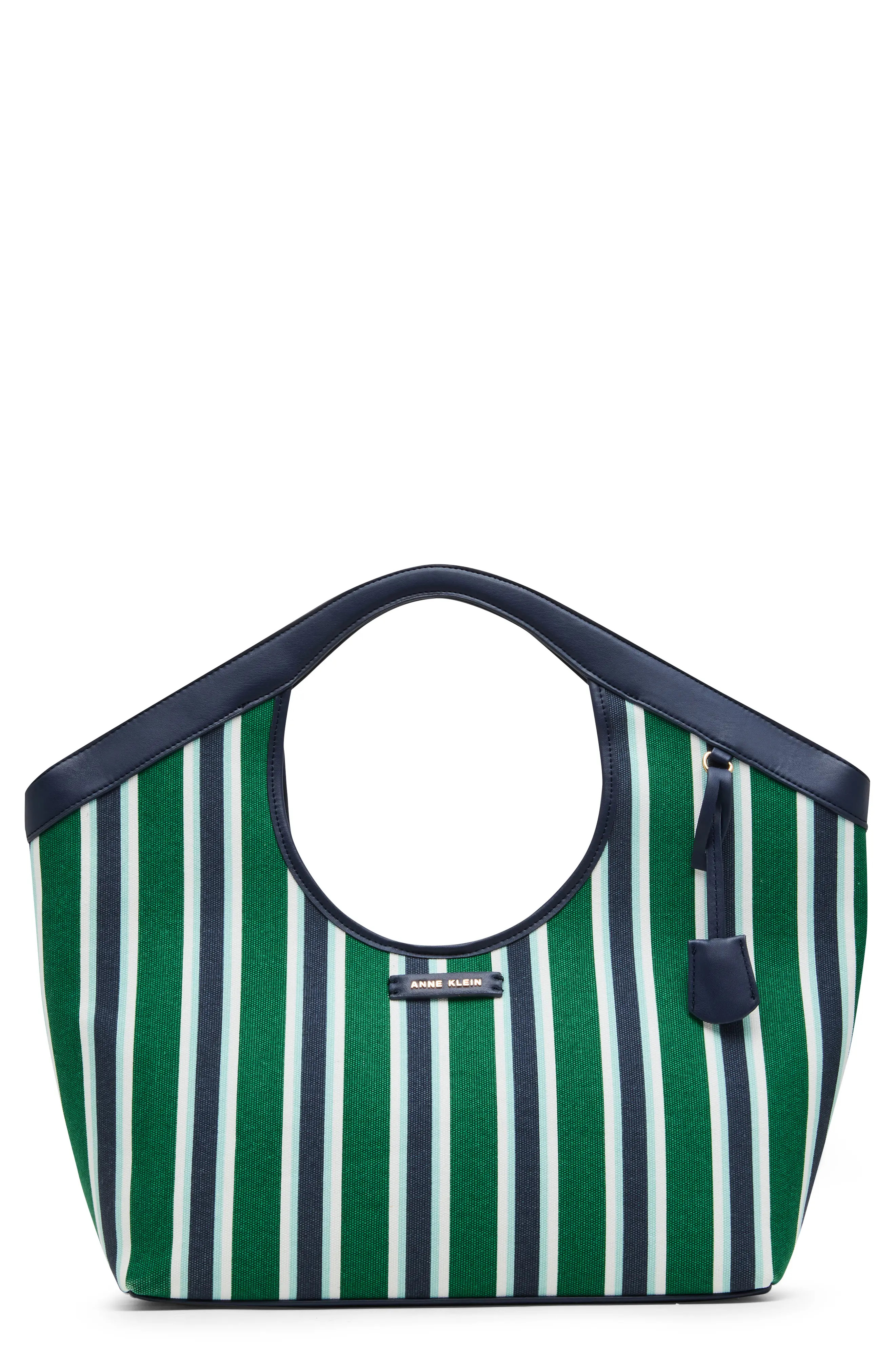 Stripe Large Tote Bag with Pouch (Women) | Nordstromrack | Nordstrom Rack