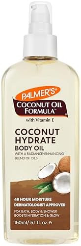Palmer's Coconut Oil Formula Body Oil, Body Moisturizer with Green Coffee Extract, Bath Oil for D... | Amazon (US)