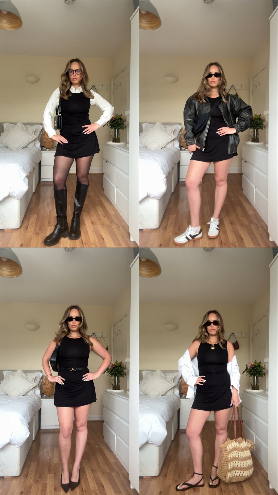 Base vs looks: black mini dress summer looks✨

#LTKuk #LTKAroundTheWorld #LTKsummer