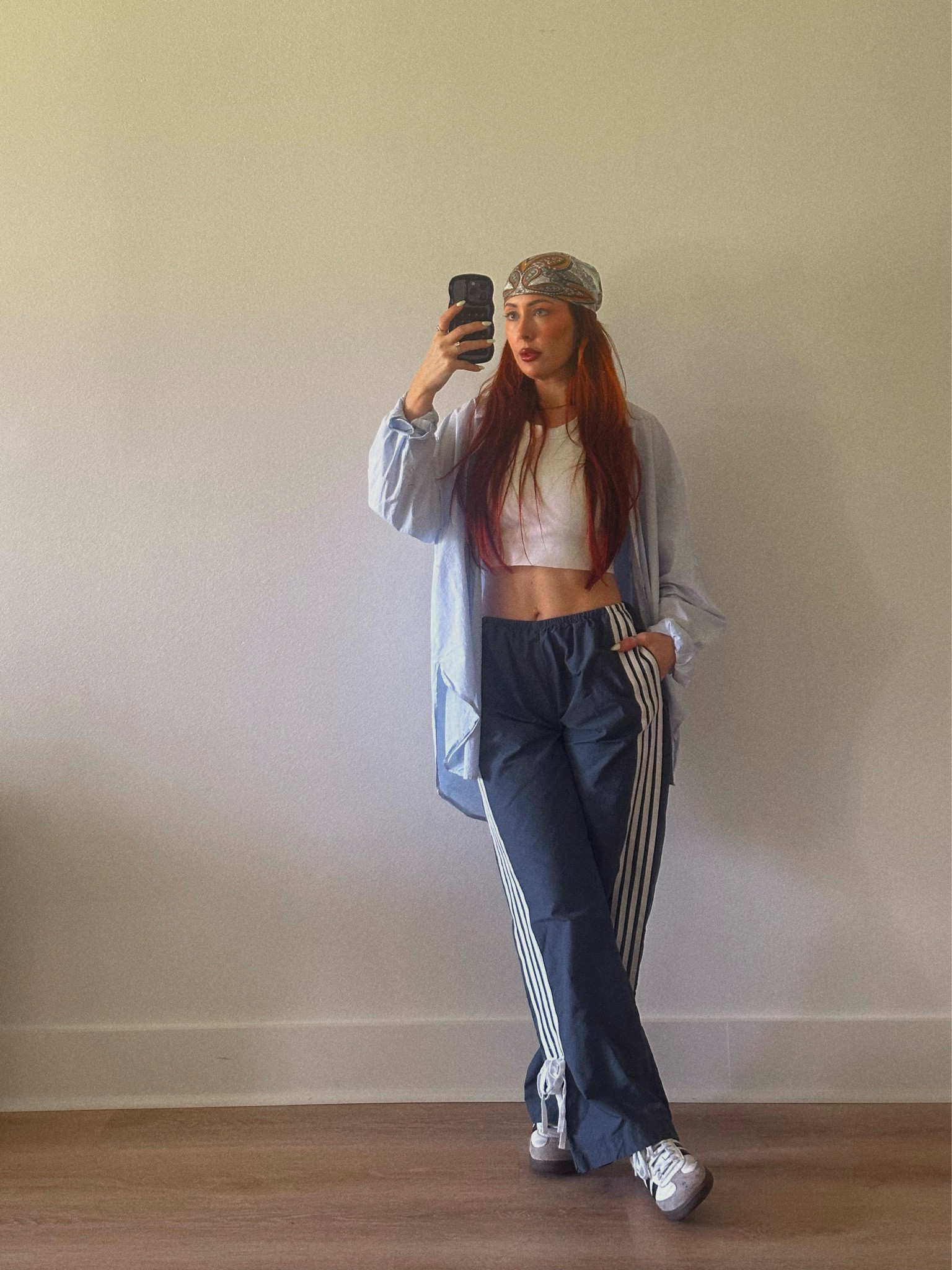 Wearing a size XL in the white sports bra 