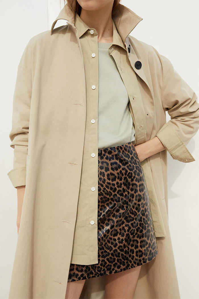 Moira Trench in Beige | Reliquia Collective & Blanca