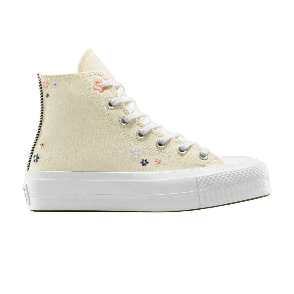 Wmns Chuck Taylor All Star Lift Platform High 'Petite Petals - Light Dune' | GOAT