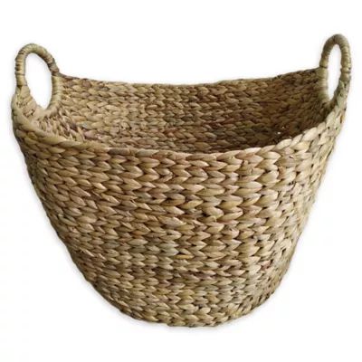 Bee & Willow™ Home Large Water Hyacinth Basket | Bed Bath & Beyond