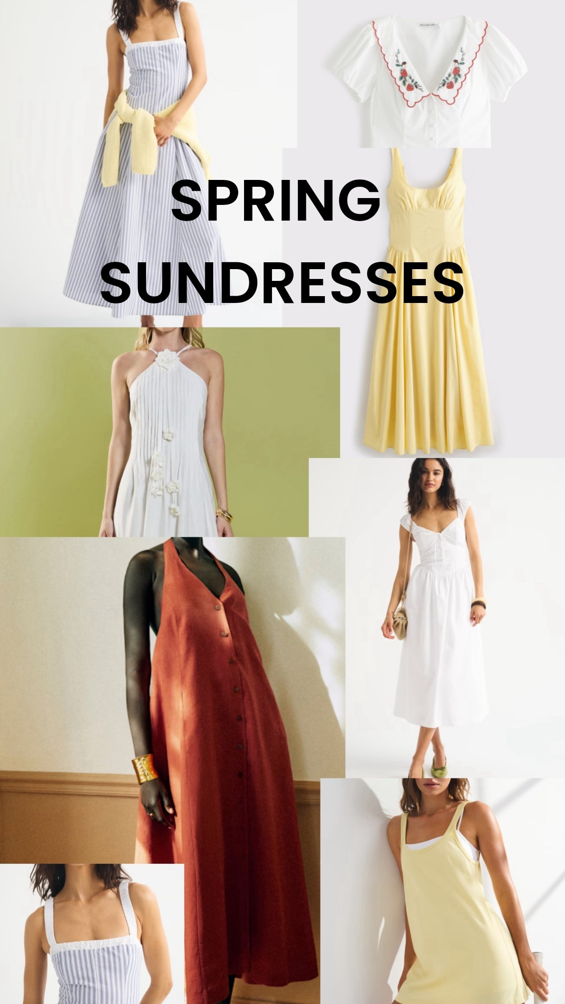 Spring sundress ideas! Some of these are on sale! 

#LTKSeasonal #LTKootd #LTKSaleAlert