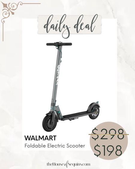 $100 OFF this electric scooter! 