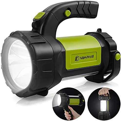Camping Lantern Rechargeable, AlpsWolf LED Flashlight Spotlight Lantern with 800LM, 3600 Capacity... | Amazon (US)