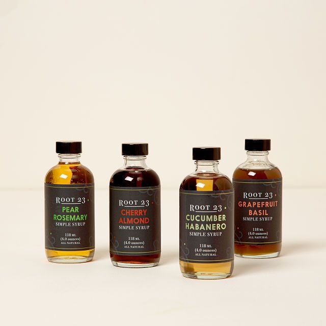 Flavored Simple Syrup Set | UncommonGoods