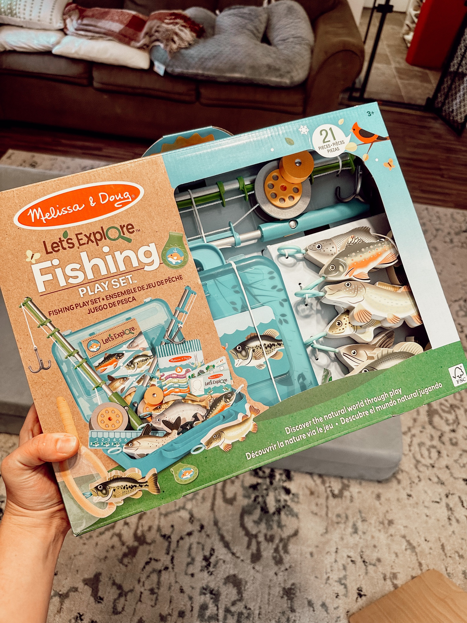 Melissa & Doug Let’s Explore Fishing play set for kids and toddlers 

#LTKsalealert #LTKfamily #LTKkids