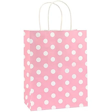 Small Gift Bags 25Pcs 5.25x3.75x8 Inches BagDream Paper Bags, Kraft Bags, Retail Bags, Holiday Party | Amazon (US)