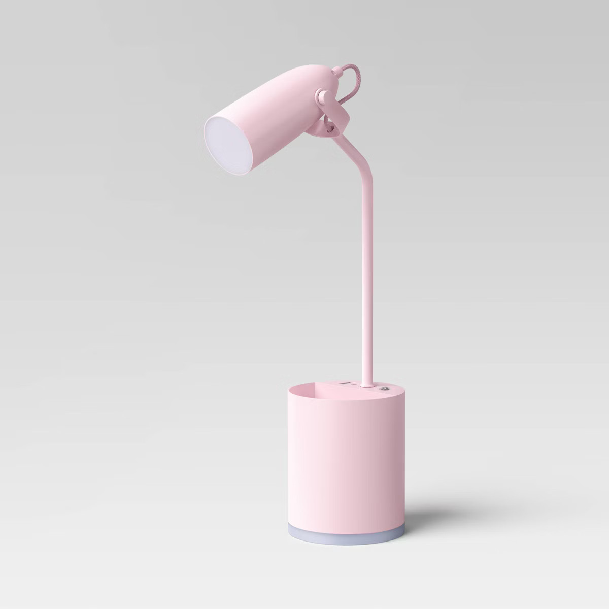 Task Table Lamp with Nightlight Pink - Room Essentials™ | Target