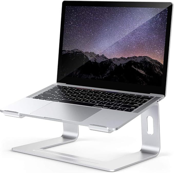 Laptop Stand for desk, Detachable Laptop Riser Notebook Holder Stand Ergonomic Aluminum Laptop Mo... | Amazon (US)