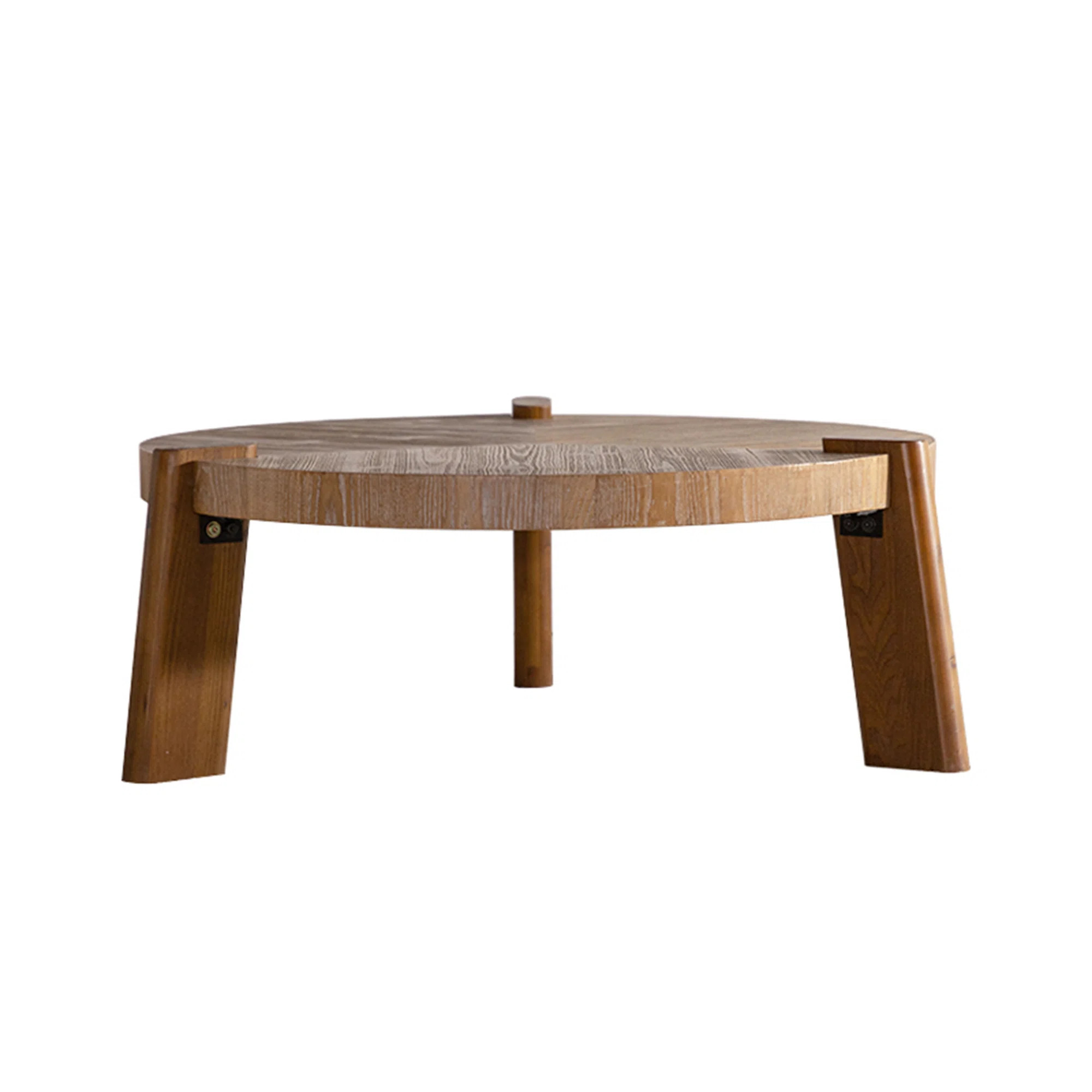 Loon Peak® Wood Round Coffee Table for Living Room | Wayfair | Wayfair North America