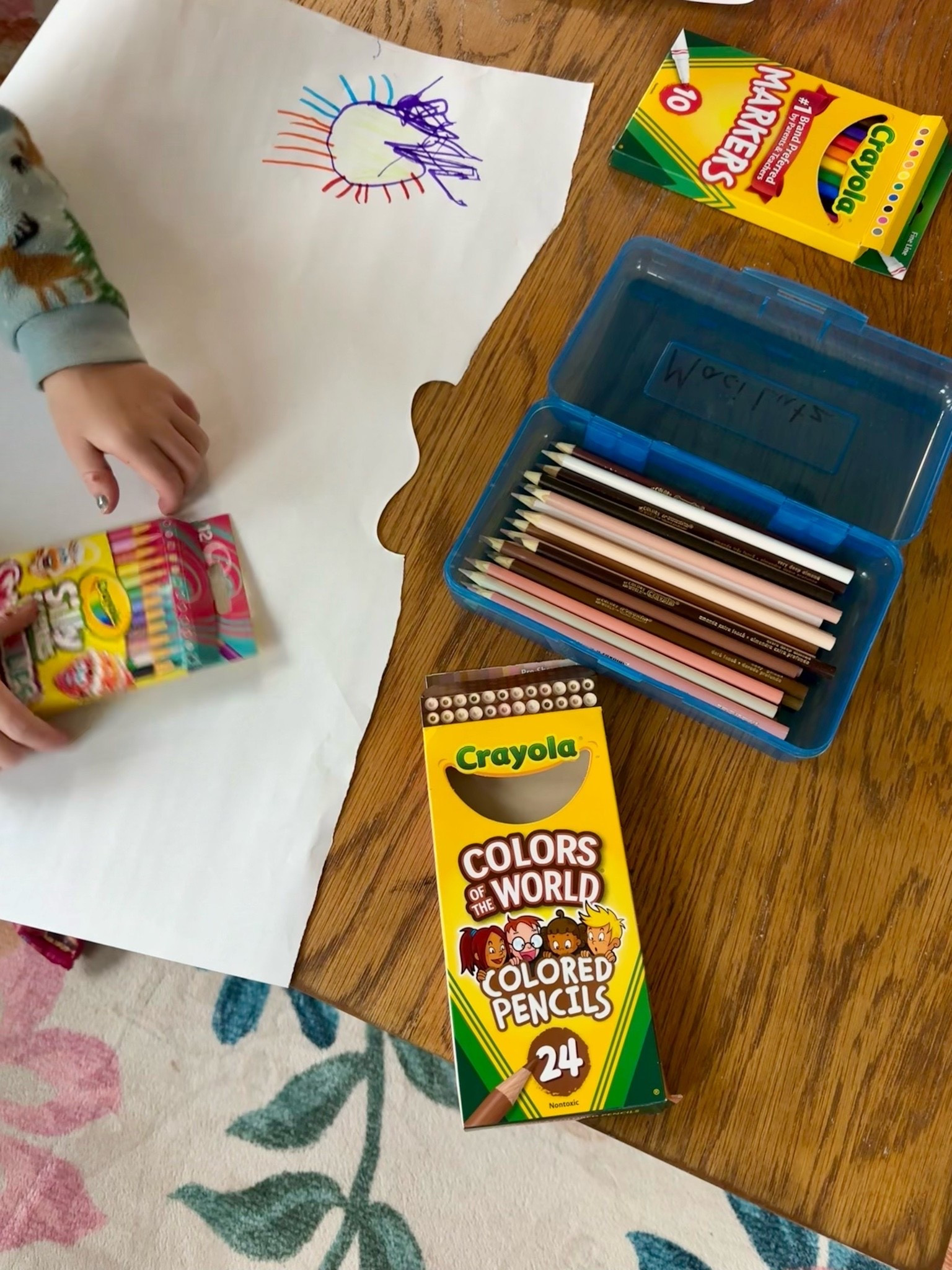 Our current art-supply obsession 🎨✨
Keeping the kids entertained doesn’t have to be complicated! We stocked up on some of our favorite Crayola art supplies plus this giant 16"x22" paper pad, and the girls have been having so much fun creating.
✨ Crayola Skinny Markers
✨ Crayola Silly Scents Colored Pencils
✨ Crayola Colors of the World Colored Pencils
✨ Mondo Llama 16"x22" Giant Paper Pad
✨ Pencil box for keeping everything together
I LOVE having a giant paper pad for the kids because they can actually spread out and create without me constantly saying, “Please don’t draw on the table.” 😂
Perfect for quiet time, rainy days, homeschool activities, road trips, crafts, and keeping little artists busy. 🎨💕
🛍️ Everything is linked in my LTK!
kids art supplies, Crayola art supplies, Crayola markers, Crayola skinny markers, Crayola Silly Scents colored pencils, Colors of the World colored pencils, kids colored pencils, toddler art supplies, preschool art supplies, elementary school art supplies, kids drawing supplies, giant paper pad, large drawing paper, sketch pad for kids, Mondo Llama paper pad, kids craft supplies, art supplies for kids, creative activities for kids, quiet time activities, rainy day activities, homeschool supplies, back to school art supplies, kids activity ideas

#Crayola #CrayolaKids #KidsArt #KidsArtSupplies #ArtSuppliesForKids #KidsCrafts #ToddlerActivities #PreschoolActivities #KidsActivities #CreativeKids #Coloring #ColoringForKids #MomFinds #AmazonFinds #LTKFinds #LTKKids #BackToSchool #ThatCasualMama

#LTKmomlife #LTKKids #LTKSaleAlert