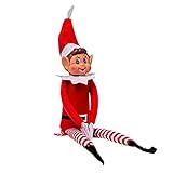 Christmas Elf Behaving Badly Plush Toy | Novelty Long Bendy Naughty Boy Christmas Elves Doll | 12... | Amazon (US)