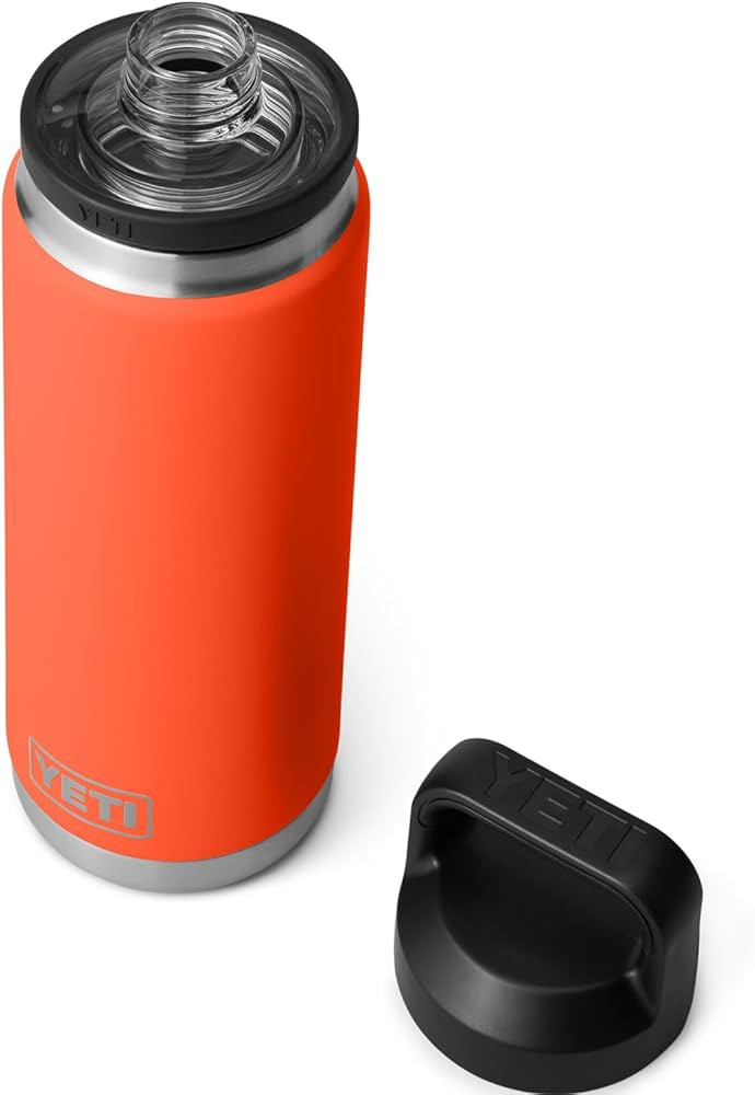 YETI Rambler 26 oz Bottle, Vacuum Insulated, Leakproof, Stainless Steel with Chug Cap | Amazon (US)