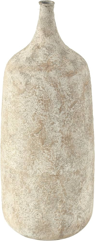 Deco 79 Metal Handmade Decorative Vase Antique Style Distressed Centerpiece Vase, Flower Vase for... | Amazon (US)