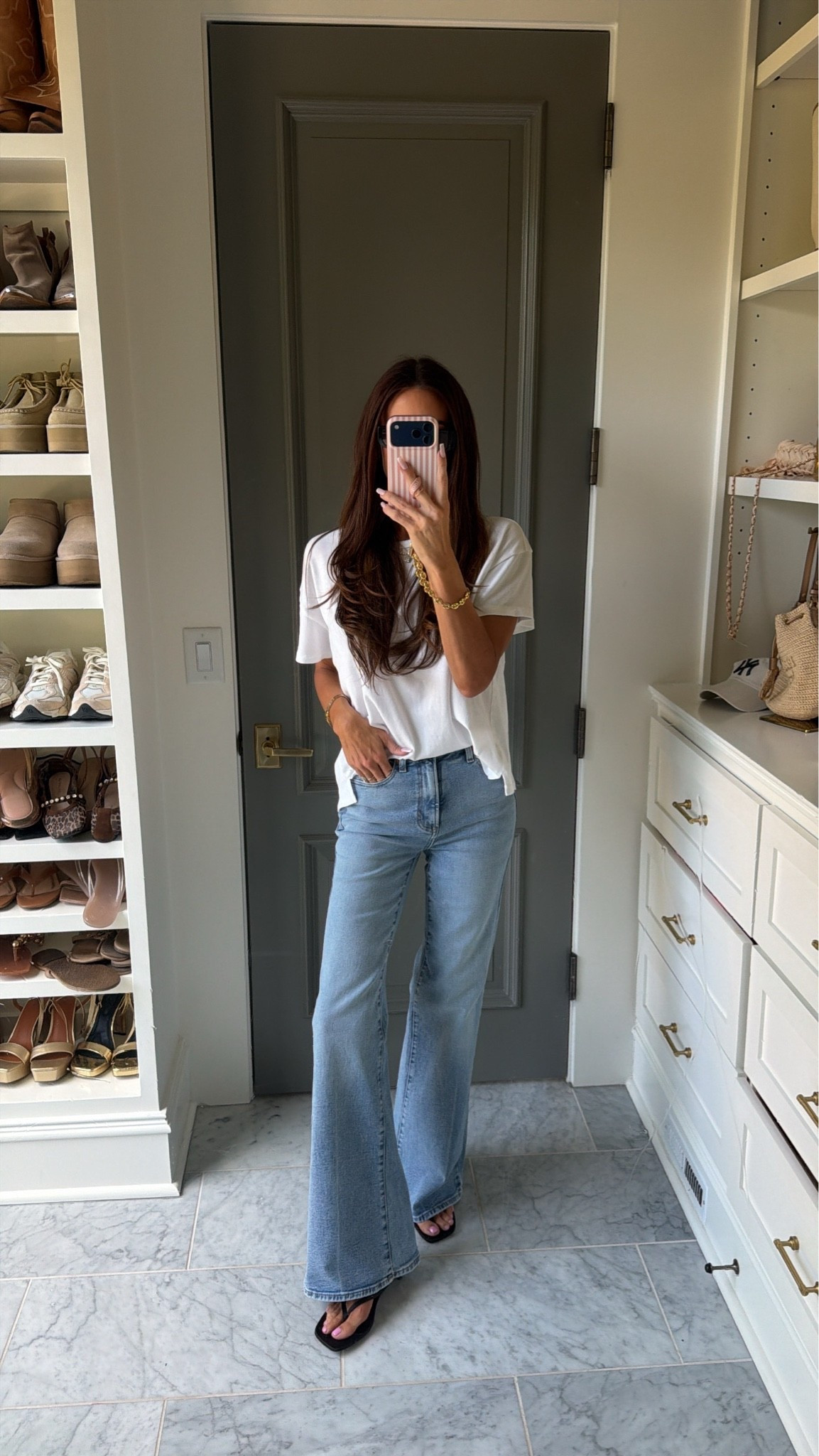 Target style, casual outfit, denim, flare jeans

#LTKootd #LTKmomlife #LTKgrwm