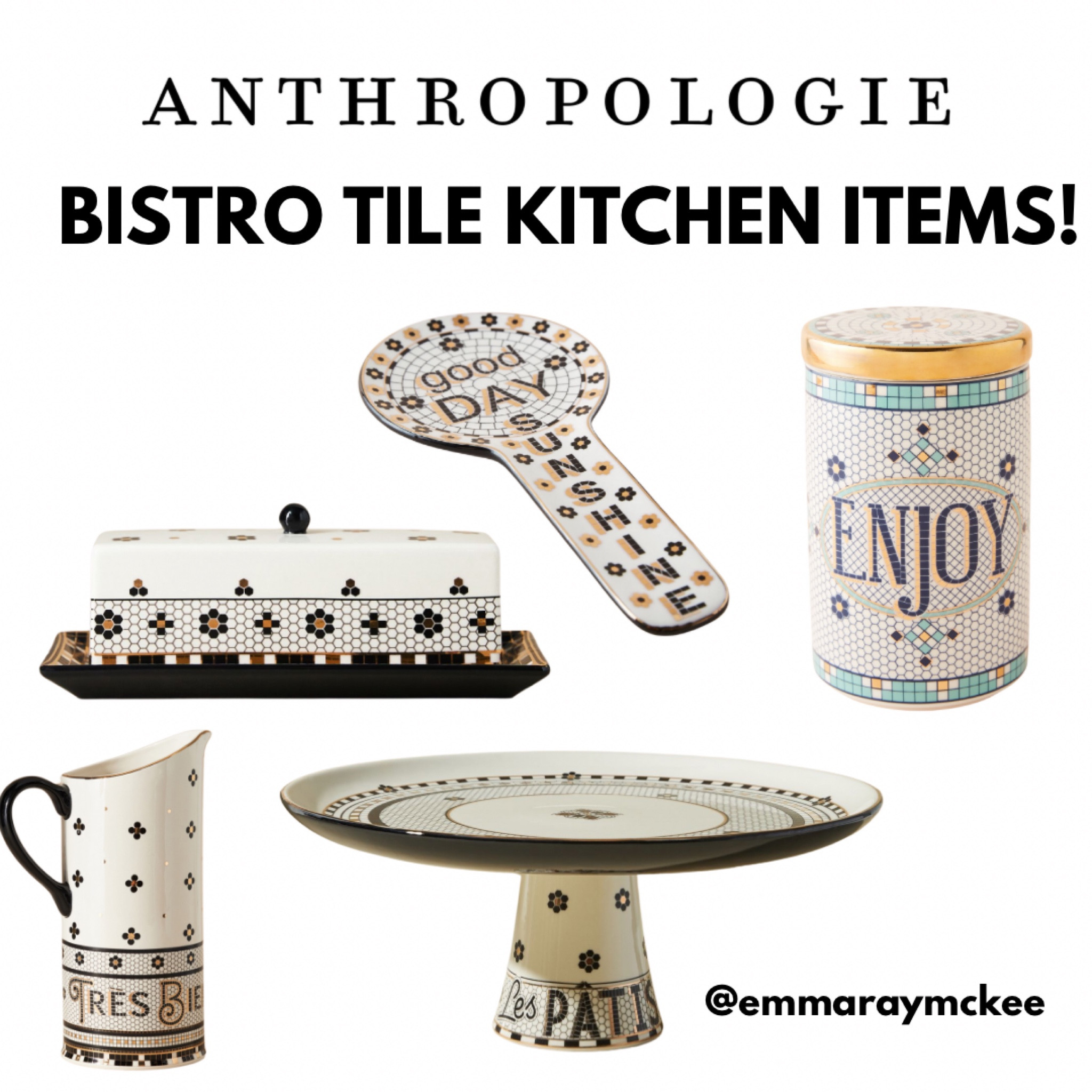 Some of my favorite pieces from my kitchen are from Anthropologies Bistro tile pieces 💛 

#LTKHome