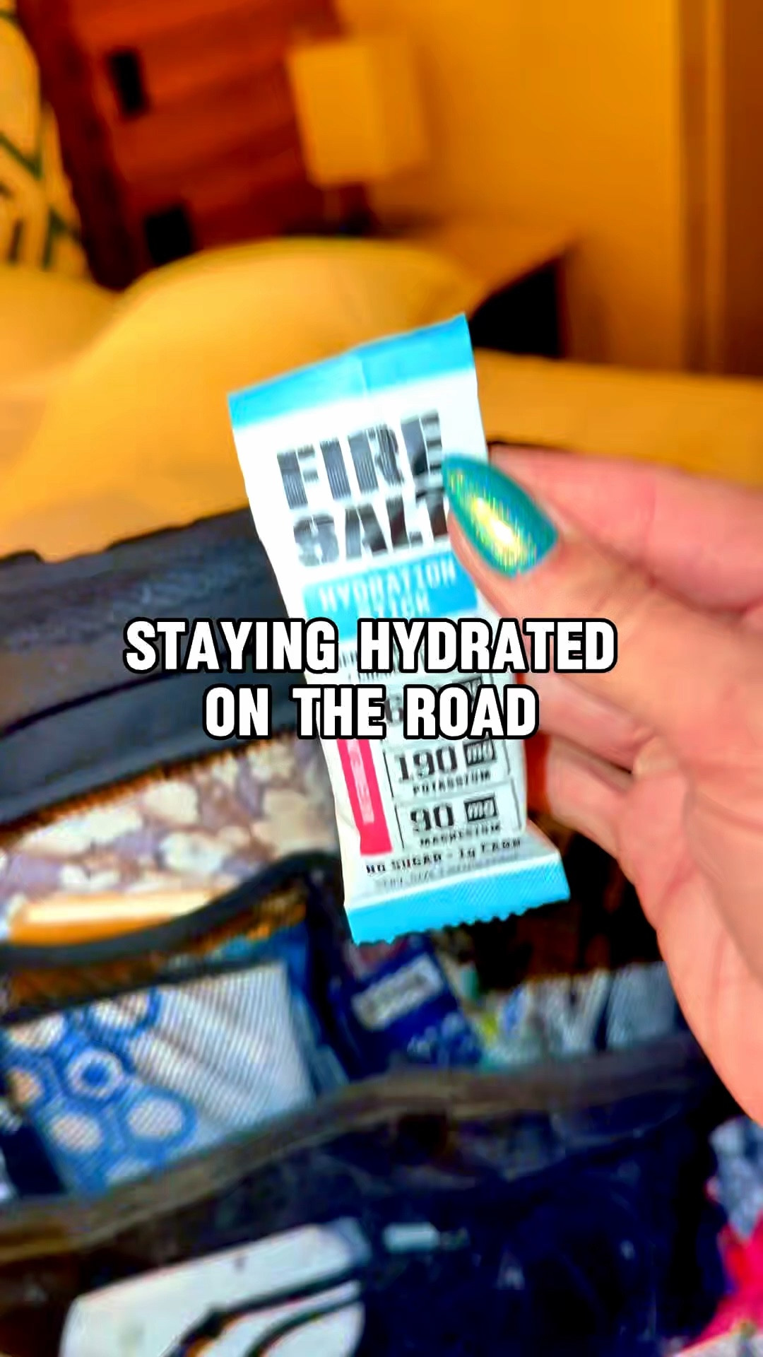 If you’re always on the go like me… staying hydrated on the road hits different when you actually find something that works. #hydrate #travelhack #onthego #firesalt

#LTKTravel #LTKActive