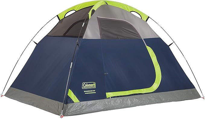 Coleman Sundome Camping Tent, 2/3/4/6 Person Dome Tent with Snag-Free Poles for Easy Setup in Und... | Amazon (US)