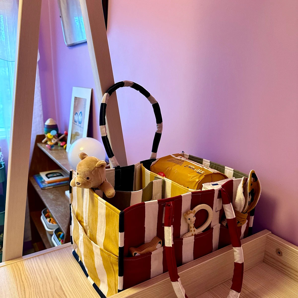Colourful Nappy Caddy - Etsy | Etsy (Global)