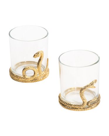 2pk Snake Glasses | TJ Maxx