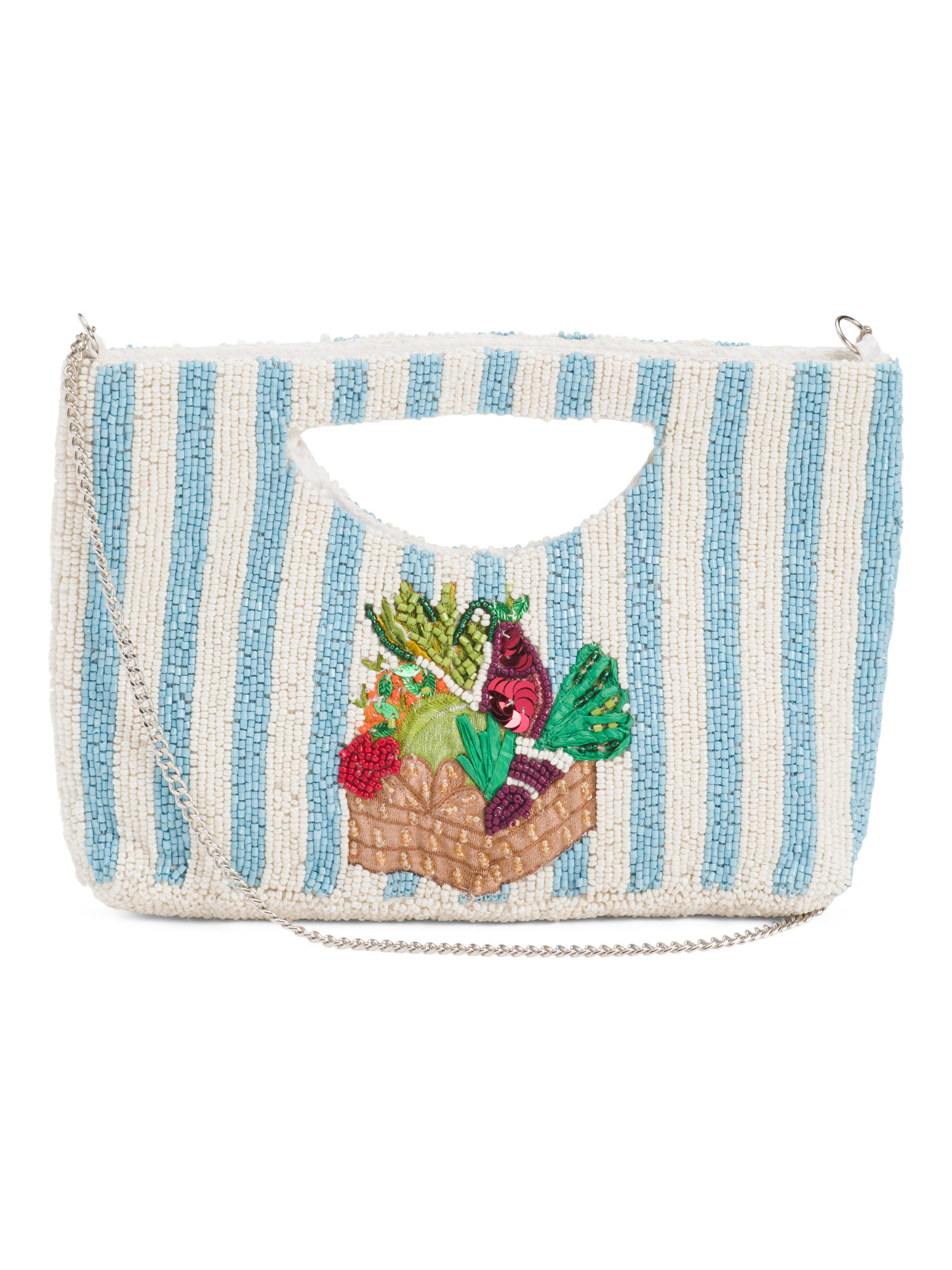 Beaded Veggie Striped Bag | Handbags | Marshalls | Marshalls