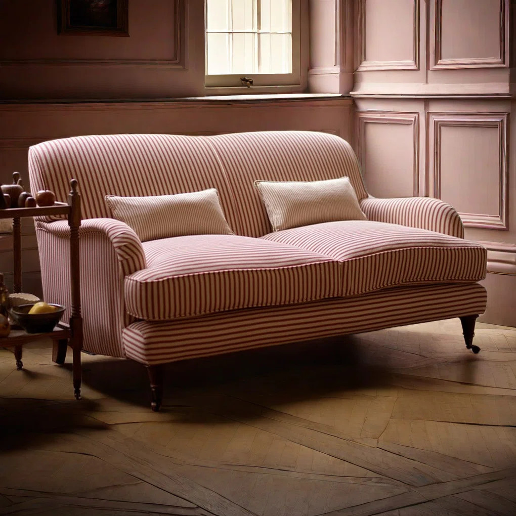 Modern Retro Fabric Sofa 82.68'' Upholstered Sofa | Wayfair North America